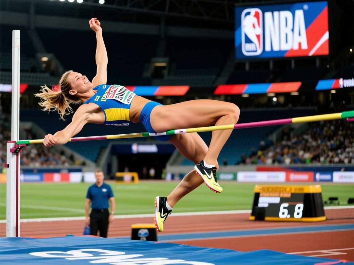 瑞典田径选手刷新女子跳高纪录