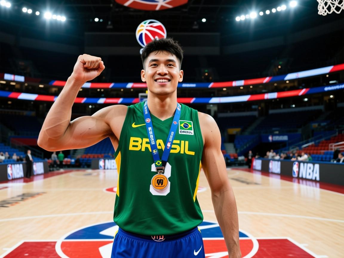 巴西选手实力过人，勇夺前三