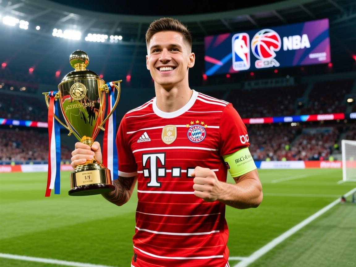 拜仁慕尼黑中场大将荣膺联赛最佳球员  第4张