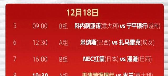开云体育入口-世俱杯决赛时间及直播安排(世俱杯决赛时间及直播安排表)